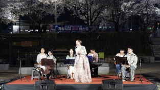 예천군, ‘개심사지 벚꽃 버스킹’ 성료