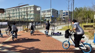 예천군, 경북도청신도시 공영e자전거 고유가 시대 ‘대안 교통수단’로 자리잡아