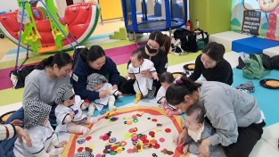 울진군, 영유아 발달 지원 ‘오감놀이’ 운영