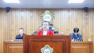 영주시의회 김화숙의원, ‘친환경 현수막 사용과 폐현수막 재활용 도입’ 필요 촉구