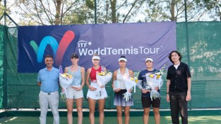 안동시청 김은채, ITF W15 아스타나 여자복식 우승