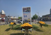 성주군 성주읍, 축제맞이 회전교차로 참외지게 조성