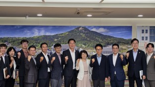 황병직 영주시장·경북도의원 한뜻…경북도 찾아  미래 핵심사업 지원 건의.
