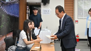 영주시, 제9회 전국동시지방선거 사전투표 준비상황 점검