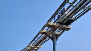 울진군, 죽변해안스카이레일 운행 안전 위해 일시 중단