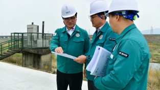 경산시, 여름철 자연 재난 대비 배수펌프장 및  우수유출저감시설 일제 점검