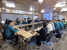 경북교육청, 해빙기 취약 교육시설 합동 현장 점검 시행