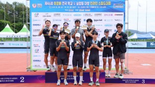 안동시청 롤러경기단, 회장배 전국대회 남녀 종합우승