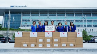 봉화솔향로타리클럽,‘행복나눔 꾸러미 전달행사’추진