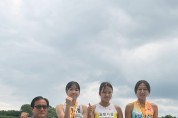 안동시청 육상팀, 제54회 그린 전국육상대회서 여자 400m 계주 금메달