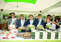 김천시, 자매도시 군산서 농특산물 홍보·판촉행사 진행