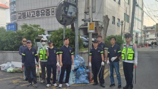 경주시황성동 자율방범대, 깨끗한 황성동을 위해 출동!