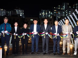 구미시 "다온숲 가는 길이 달라졌다"…구미시, 한천에 125m 보도교 개통
