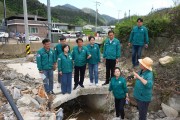 안동시의회 경제도시위원회 집중호우 피해 현장 점검 실시