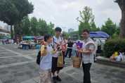봉화군, 두산베어스 경기서 ‘햇살듬뿍’ 봉화사과 알려