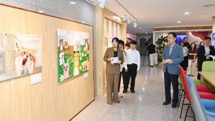 경북교육청, 장애인미술단 ‘온그림’첫 단독 전시회 개최