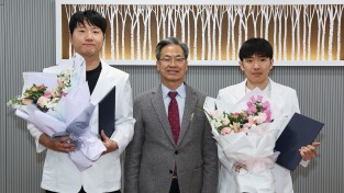 영양군의료취약지에 헌신한 공중보건의 2명, 보건복지부 장관 표창 수상