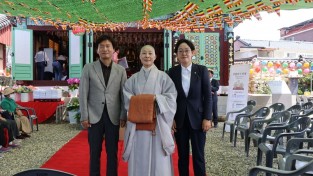 조현일 경산시장 후보, 제석사 관광자원화 및 체험형 관광인프라 구축 공약 발표
