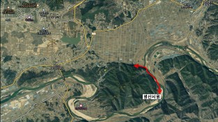 안동시 병산서원 진입도로 확포장 공사 시행