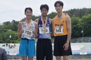 영주시청 육상팀, ‘밀양아리랑 전국육상경기대회’ 금메달 2개 획득
