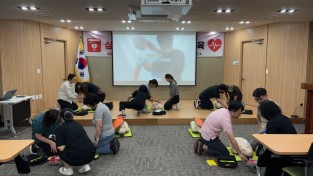 의성군보건소, 심폐소생술 등 응급처치 교육 실시