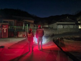 김천시  대덕면, 청명·한식 산불 ‘사각지대 없다’… 야간 총력 단속