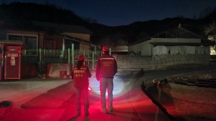 김천시  대덕면, 청명·한식 산불 ‘사각지대 없다’… 야간 총력 단속