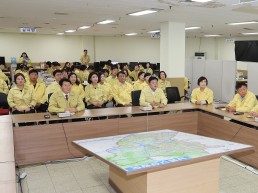 남동구의회, 을지훈련연습장 격려 방문