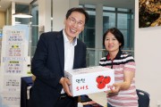 남동구, 공직자와 함께한 직거래장터