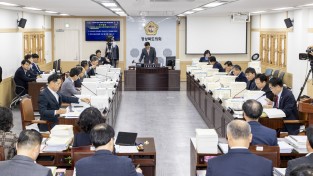 경북도의회 예결특위, 2026년도 도 예산안 종합심사 착수