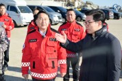 김인호 산림청장, 영덕군 산불 피해 복구 현장 점검