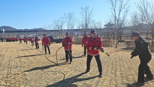 영덕군, 산불감시원 실습 중심 ‘안전·전문 교육’ 시행