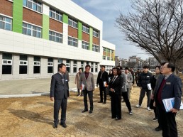 경북도의회  박채아 교육위원장, ‘영천고등학교’ 3월 자공고 전환 개교 실태점검 나서