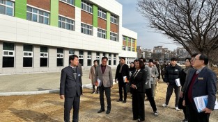 경북도의회  박채아 교육위원장, ‘영천고등학교’ 3월 자공고 전환 개교 실태점검 나서