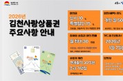 김천시, 김천사랑상품권 1,140억 원 규모 발행