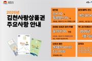 김천시, 김천사랑상품권 1,140억 원 규모 발행