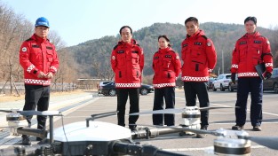 의성군, 산림재난 대응 드론 예찰 본격 가동