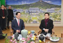 임종식 경북교육감, 이철우 경북도지사와 ‘행정통합 교육 현안’ 논의