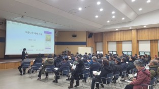 상주시, ‘친환경햇순나물연구회 연시총회 및 당면영농기술교육’ 개최