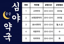 안동시, 2026년 ‘공공심야약국’ 5개소로 확대 운영