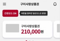 구미시, 설 앞두고 구미사랑상품권 할인 12%로 확대