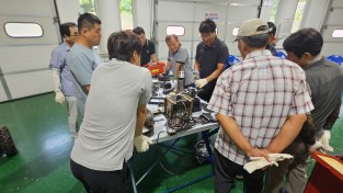 경북도 농업기계 안전 중심의 실습 교육 강화한다!