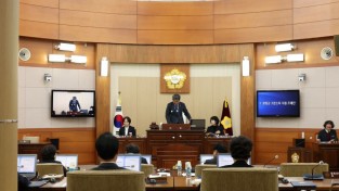 제276회 봉화군의회 정례회 제6차 본회의 개의