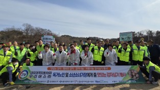 대우여객자동차(주)와 우리버스(주) 사회공헌사업 감자심기행사