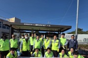 우리버스(주) 울산북구관내 시내버스 정류장 및 마을골목 깔끔이 환경정화활동