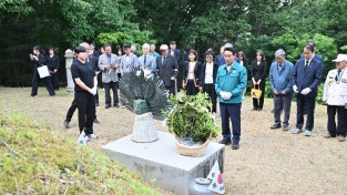 포천시 6 .10 만세운동  100 주년  독립유공자  참배