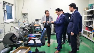 포천시, 경기대진테크노파크 스마트공장 구축 기업 현장 방문