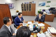백영현 포천시장 행안부 방문