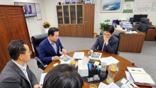 백영현 포천시장 행안부 방문