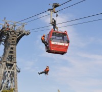 경남119특수대응단, 케이블카 긴급구조  특별훈련 시행!